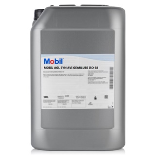 MOBIL AGL SYN AVI GEARLUBE ISO 68 Pail 20 liter voorkant